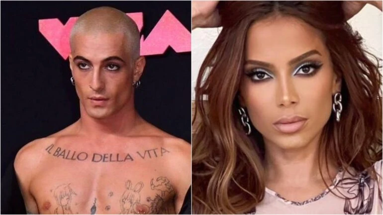 Cantor do Måneskin seria novo affair de Anitta; conheça Damiano David