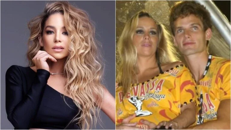 Danielle Winits ‘manda recado’ para ator Jônatas Faro, com quem tem um filho: 
