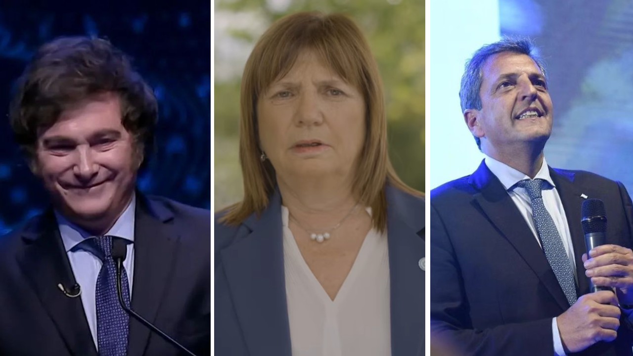 Eleições presidenciais da Argentina: conheça os três candidatos favoritos na disputa