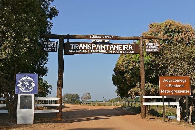 Mato Grosso: Do encanto das águas claras de Nobres à selva de Porto Jofre 15 Estrada Transpantaneira em Mato Grosso