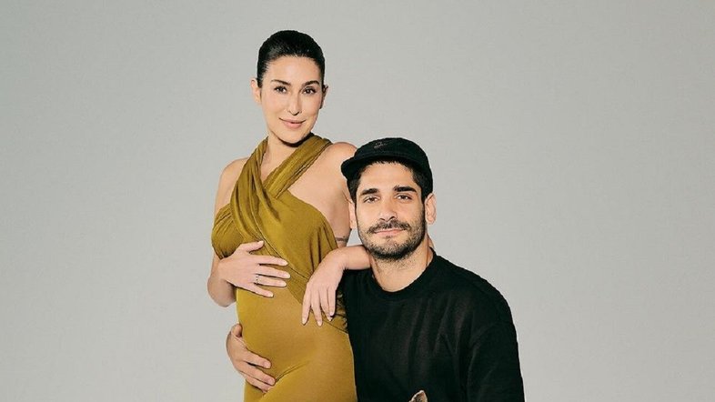 Fernanda Paes Leme e o noivo, Victor Sampaio