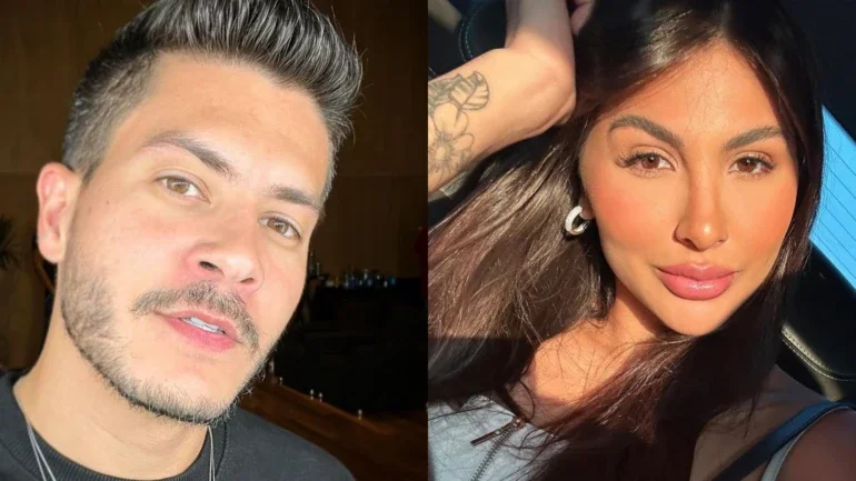 Jheny Santucci compartilha que ela e Arthur Aguiar já escolheram o nome do filho 