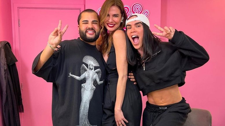 Luciana Gimenez foi uma das convidadas do PocCast