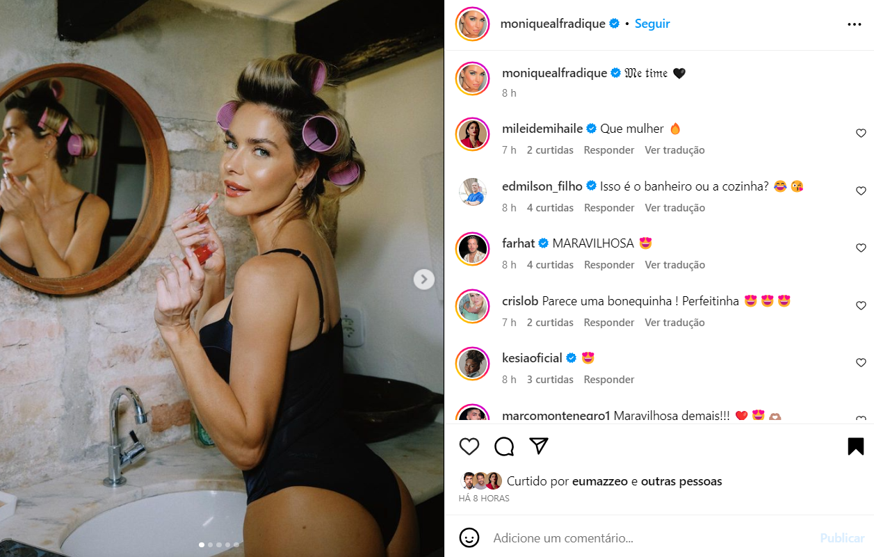 Post de Monique Alfradique