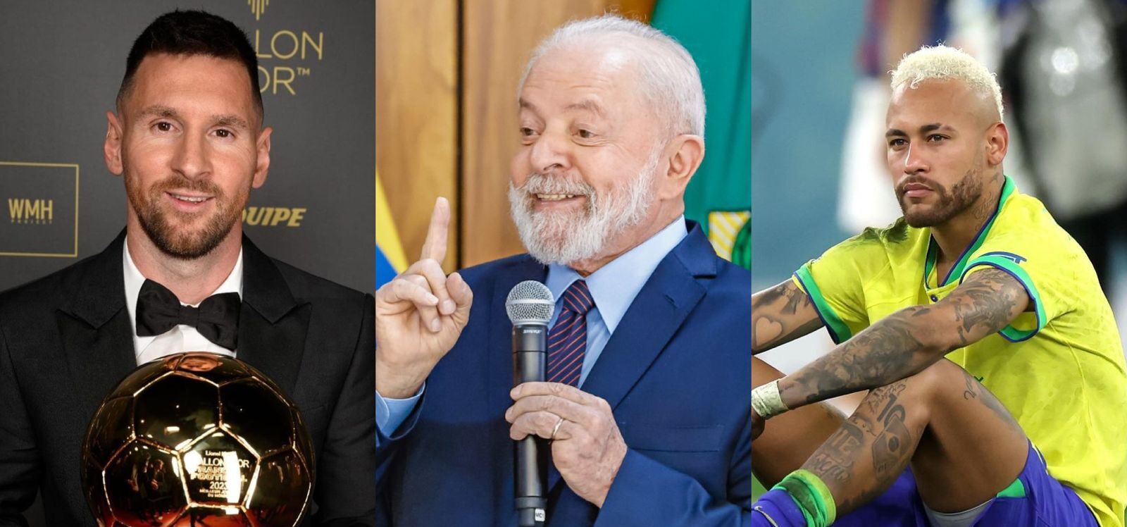 Lula parabeniza Messi por prêmio de ‘Melhor do Mundo’, e internautas apontam indireta para Neymar