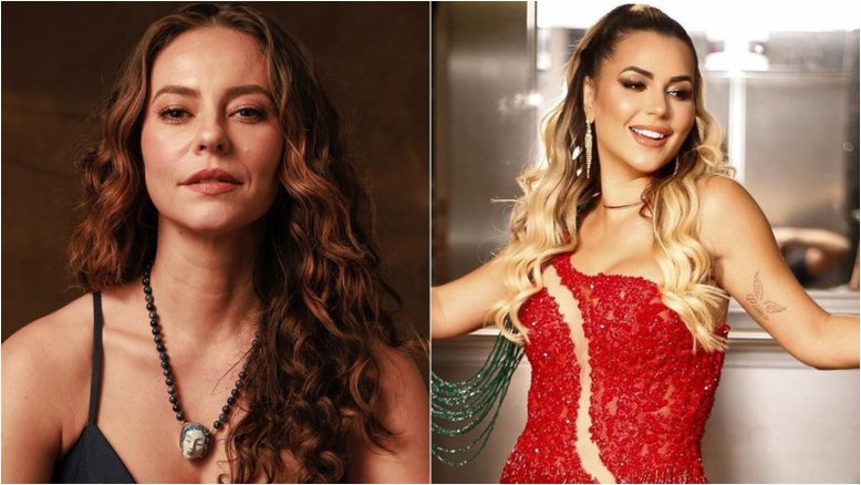 Paolla Oliveira se pronuncia sobre ‘climão’ com Deolane em festa de escola de samba no Rio