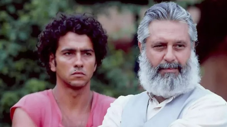Marcos Palmeira e Antonio Fagundes interpretaram pai e filho na novela 'Renascer'