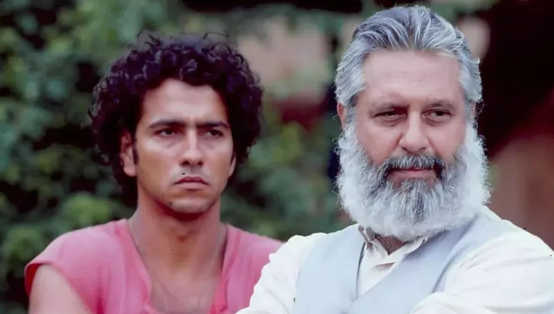 Marcos Palmeira e Antonio Fagundes interpretaram pai e filho na novela 'Renascer'