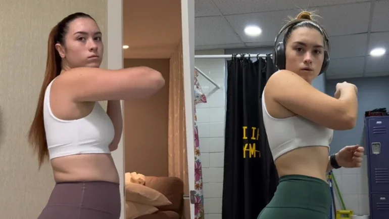 Filha do apresentador mostra como está após dedicação nos treinos e dieta