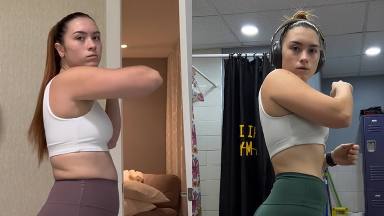 Filha do apresentador mostra como está após dedicação nos treinos e dieta