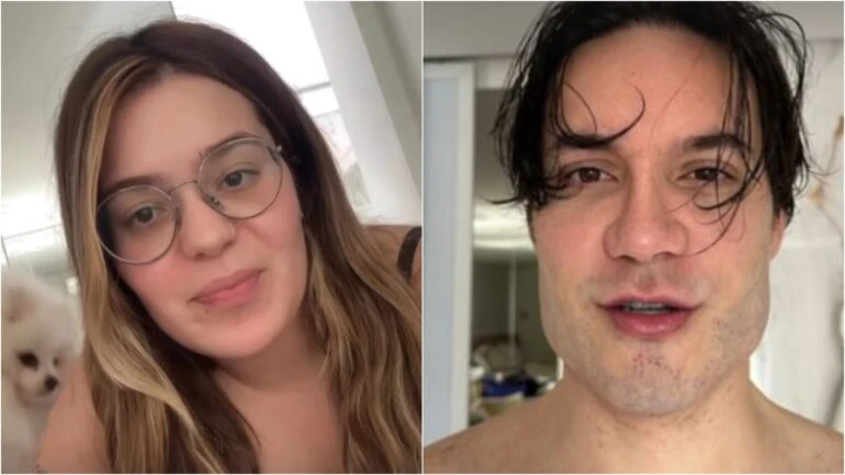 Viih Tube vê Eliezer sem barba pela primeira vez e reage: 