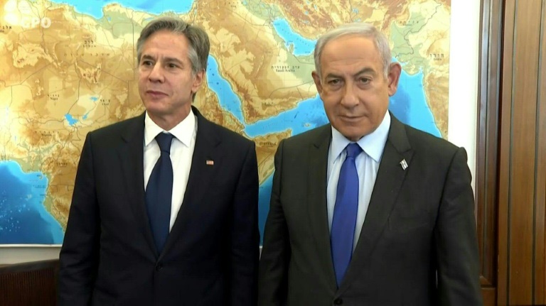 Blinken diz que Netanyahu reiterou compromisso com plano de cessar-fogo para Gaza