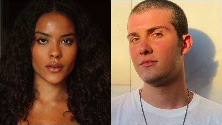 Bella Campos é flagrada aos beijos com Caio Manhete, seu colega de elenco em 'Vai na Fé'