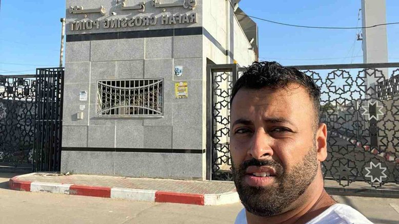 Brasileiro Hasan Rabee é um dos integrantes do grupo que teve autorização para deixa Gaza pela fronteira com o Egito