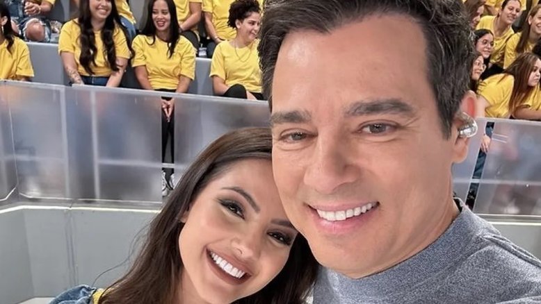 Celso Portiolli presta homenagem a Luana Andrade