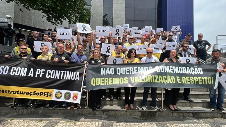 Delegados da Fenadepol cobram audiência com MJ