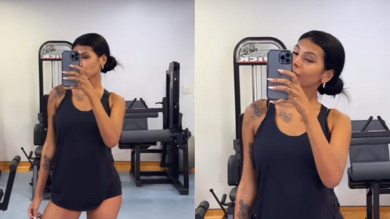 Pocah lamenta ter perdido massa muscular após ficar doente: 'Voltar para o projeto cavalona'