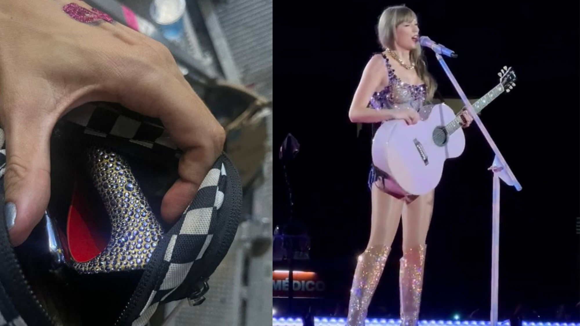Fã de Taylor Swift consegue pegar salto da cantora que saiu durante o show