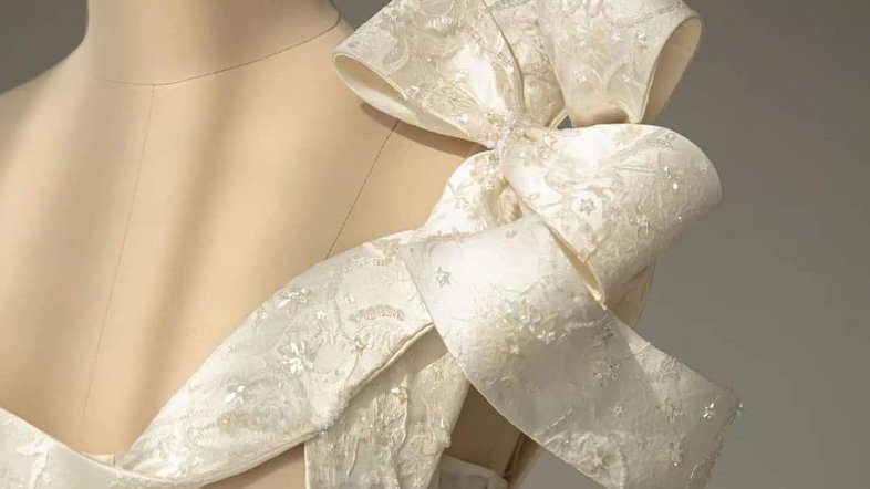 Detalhe com tendência para moda noiva em 2024