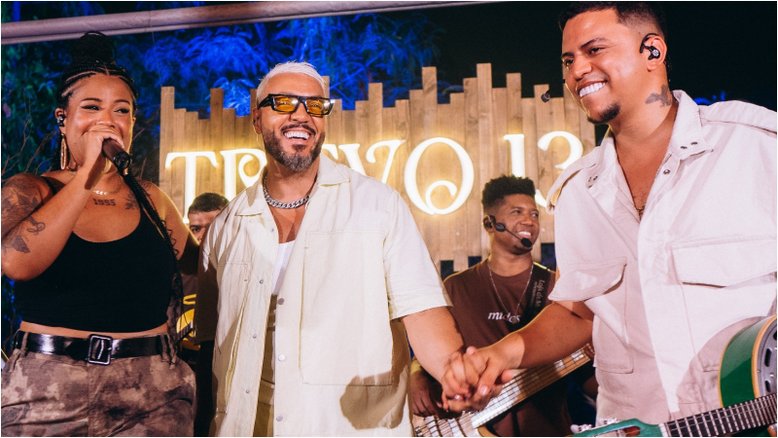 Apadrinhados pelo cantor Belo, Grupo Trevo 13 grava primeiro audiovisual, ‘Luau do Trevo’