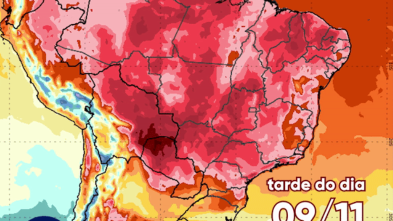 Inmet emite alerta para onda de calor nos próximos dias em todo o país