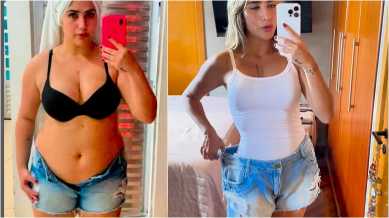 Filha do sertanejo Leonardo mostra antes e depois de emagrecimento: ‘Motivar pessoas’