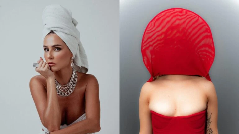 Deborah Secco e Luísa Sonza no Prêmio Multishow