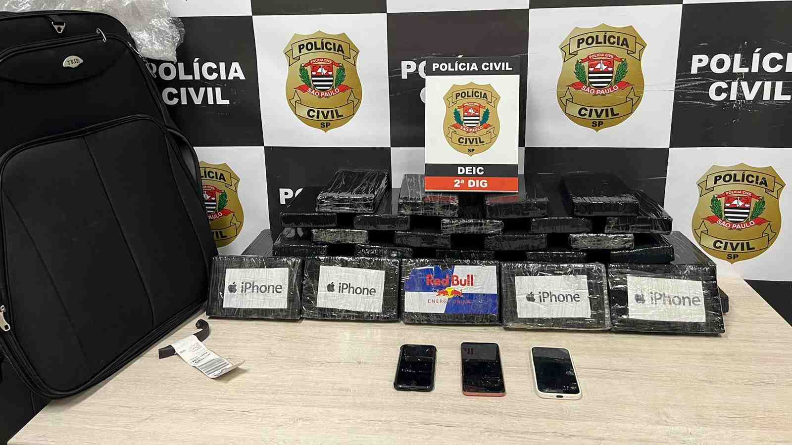 SP: Polícia Civil prende grupo acusado de trocar etiquetas de bagagens em aeroporto