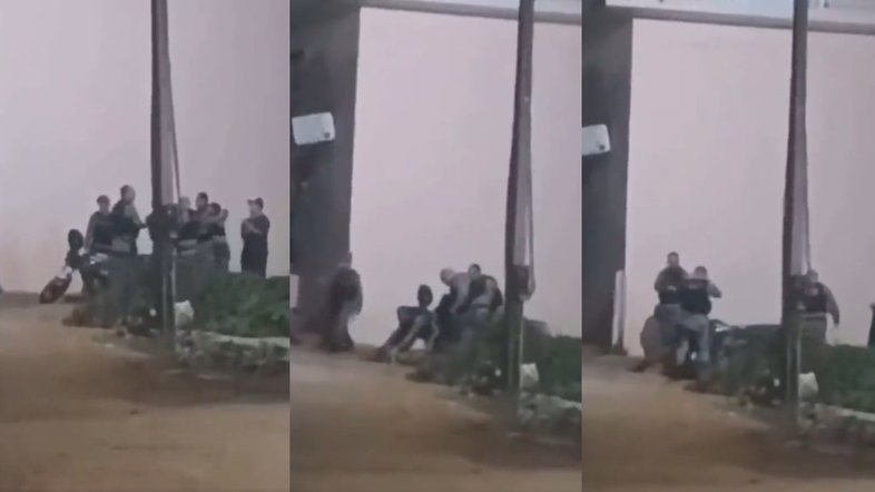 Vídeo: policiais são flagrados agredindo mulher com socos e tapas; PM investiga caso