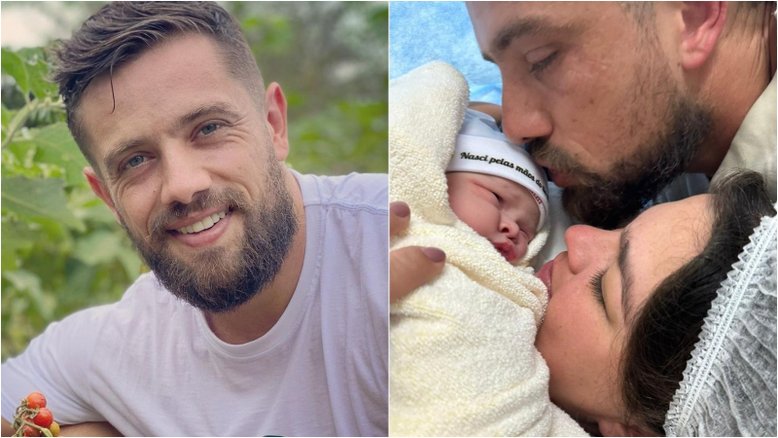 Rafael Cardoso anuncia nascimento da filha com psicóloga: ‘Amor para vida toda'