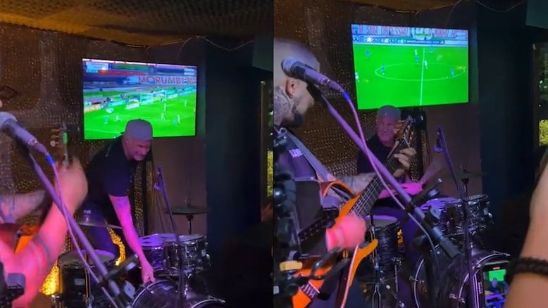 Baterista do Red Hot Chili Peppers toca Legião Urbana em bar na zona sul do Rio