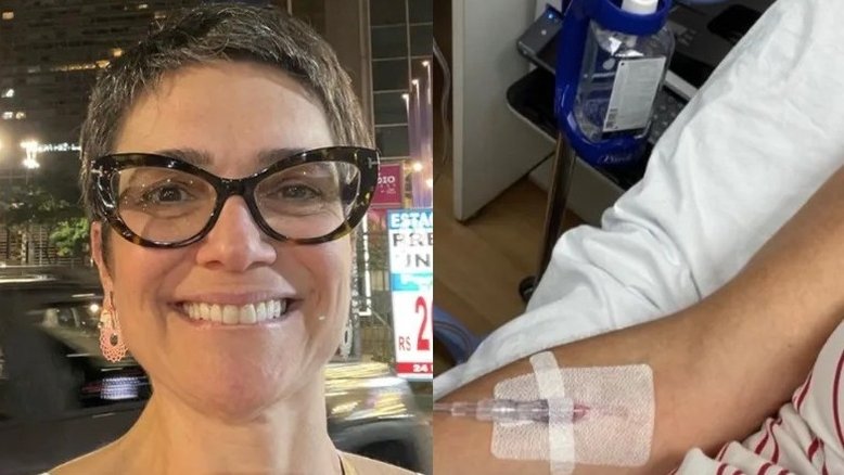 Sandra Annenberg vai parar no hospital após pisar em lagarta