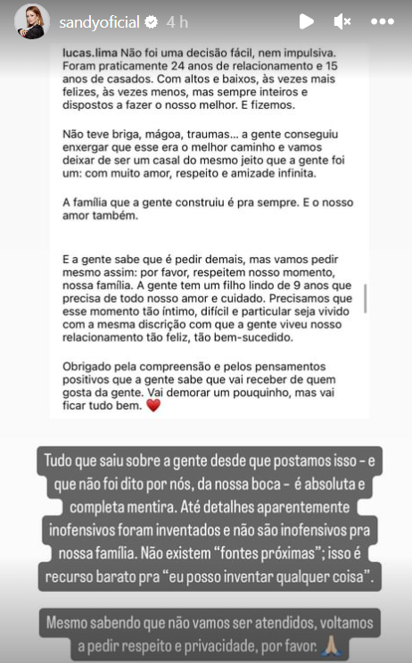 Story de Sandy