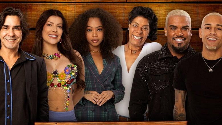 André Gonçalves, Jaquelline Grohalski, Lily Nobre, Márcia Fu, Tonzão Chagas e WL