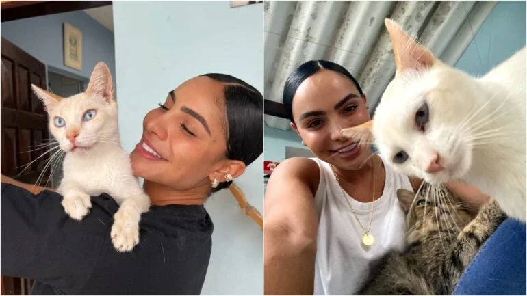 Aline Mineiro doa mil peças para bazar beneficente em prol de gatos abandonados