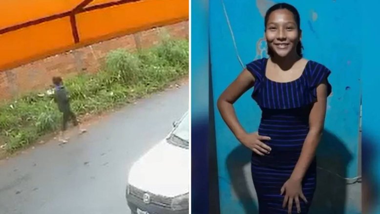 Amélia Vitória desapareceu no caminho para buscar a irmã na escola