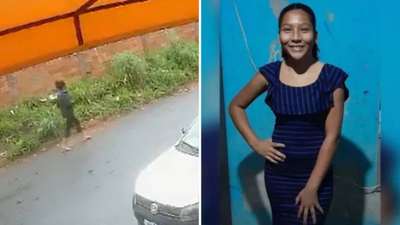 Amélia Vitória desapareceu no caminho para buscar a irmã na escola