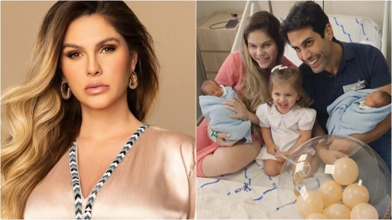 Bárbara Evans fala sobre ‘crise do 2º filho’; especialista explica como evitar conflitos após nascimento de um irmãozinho