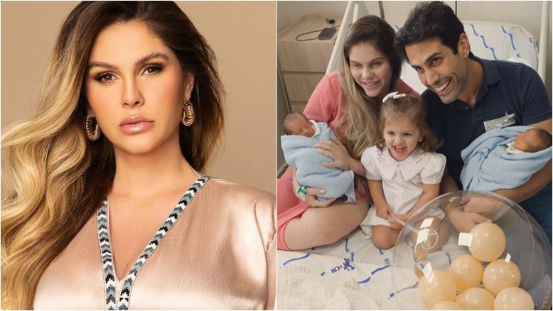 Bárbara Evans fala sobre ‘crise do 2º filho’; especialista explica como evitar conflitos após nascimento de um irmãozinho