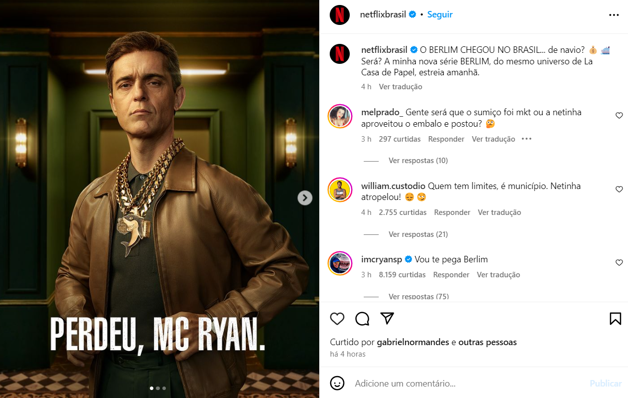'Paradeiro' das joias desaparecidas de MC Daniel e MC Ryan é descoberto 5 Post de Netflix