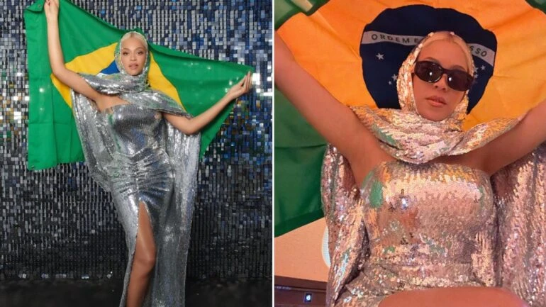 Beyoncé passou pelo Brasil na noite desta quinta-feira, 21 de dezembro