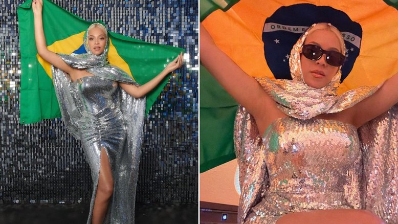 Beyoncé passou pelo Brasil na noite desta quinta-feira, 21 de dezembro