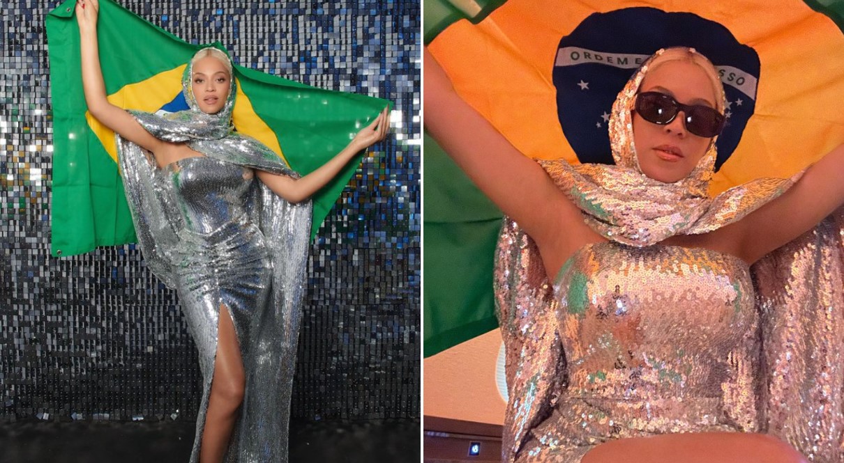 Beyoncé passou pelo Brasil na noite desta quinta-feira, 21 de dezembro