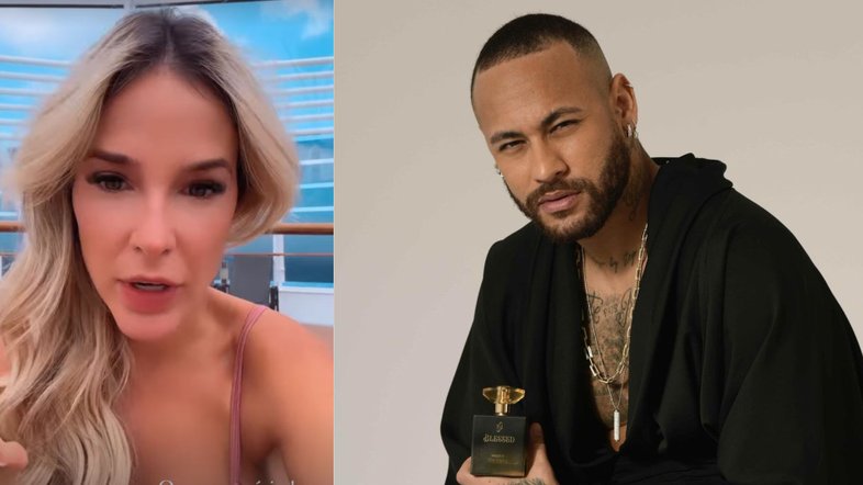 Bianca Coimbra e Neymar