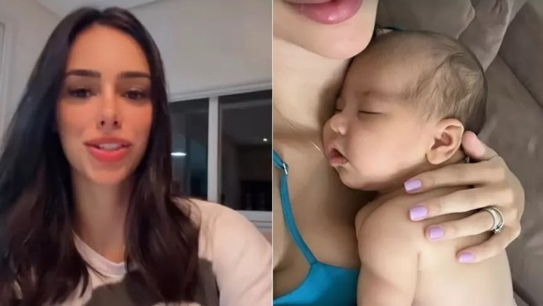 Após fim de romance com Neymar, Bruna Biancardi nega que esteja usando aliança: 'É um anel'