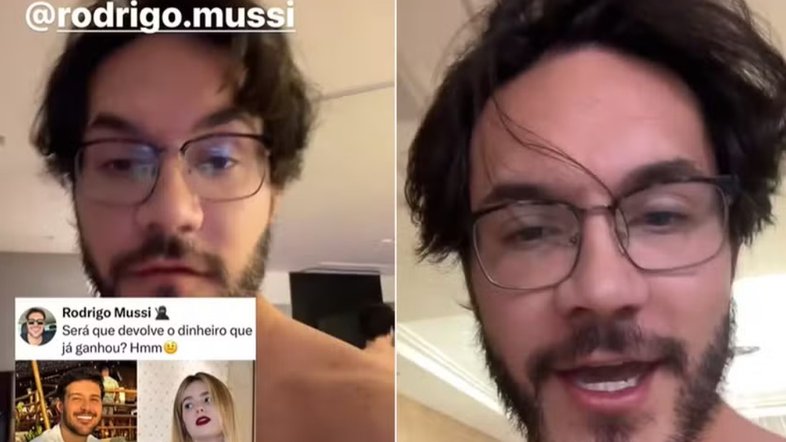 Eliezer detonou Rodrigo Mussi em suas redes sociais
