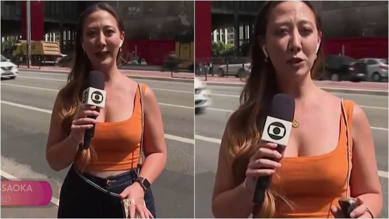 Repórter do ‘Encontro’ retorna à Av. Paulista após tentativa de assalto ao vivo: ‘É esquisito’