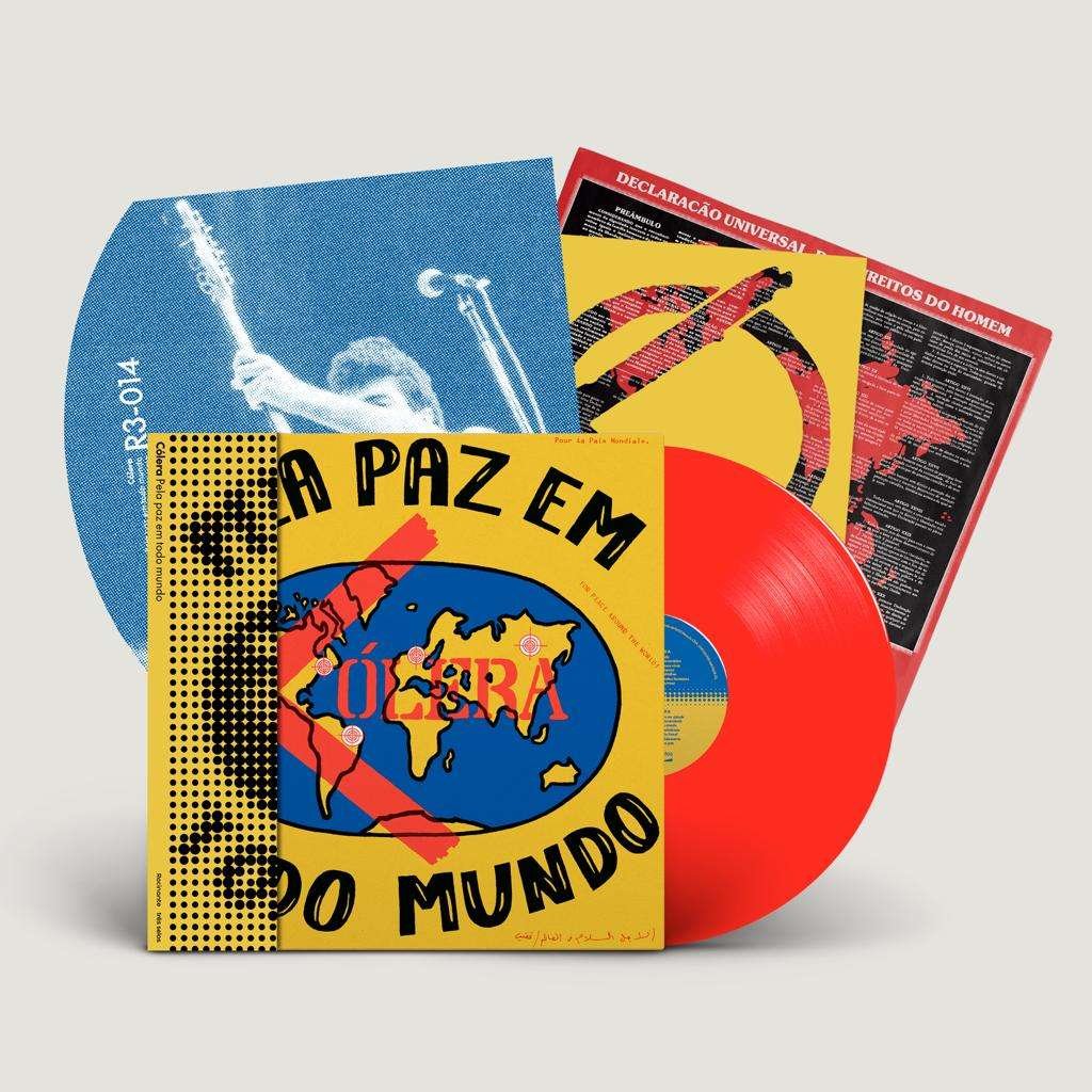 LP clássico do punk nacional, Pela Paz em Todo Mundo, do Cólera, é reeditado pela Rocinante Três Selos 2 LP Pela Paz em Todo Mundo, do Grupo Cólera