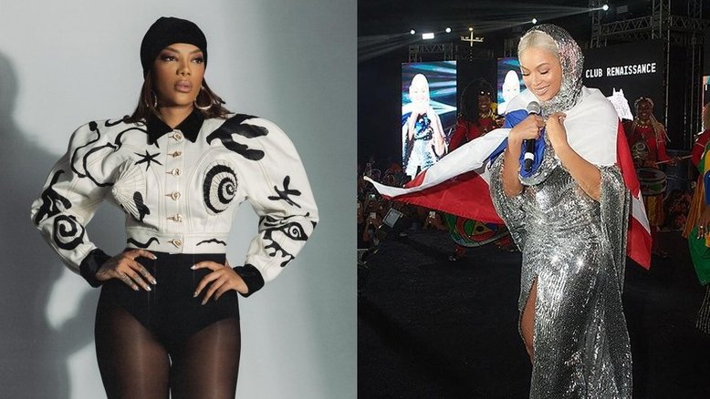 Ludmilla encontra Beyoncé e relembra inspiração em cantora famosa no passado