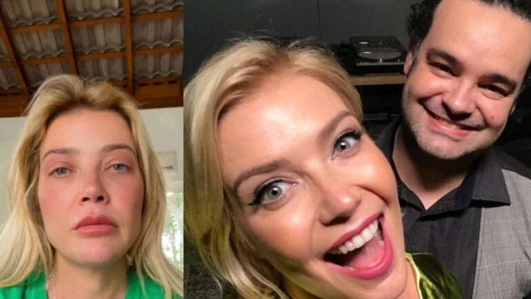 Luiza Possi e o pianista Ivan Teixeira